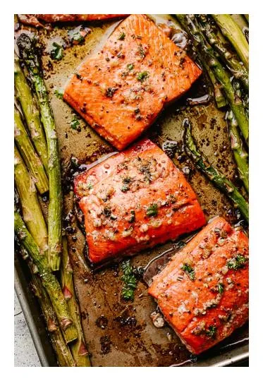 Baked Red Salmon