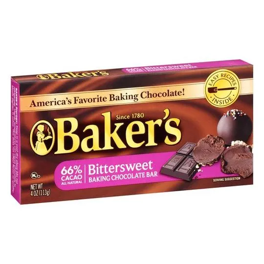 Bitter or Baking Chocolate