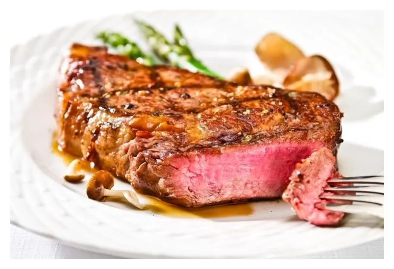 Broiled Lean Sirloin Beef Steak