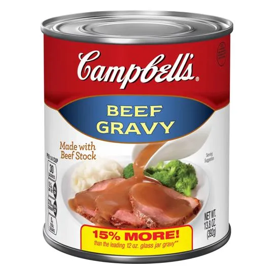 Canned Beef Gravy