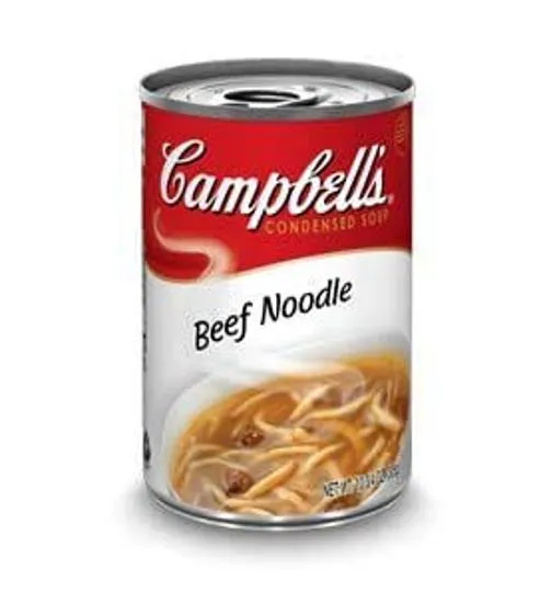 Canned Beef Noodle Soup