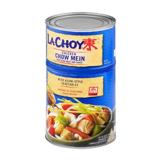 Canned Chicken Chow Mein