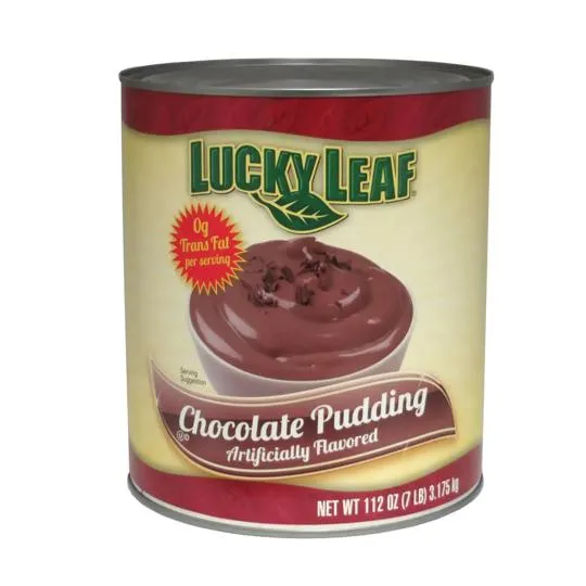 Canned Chocolate Pudding