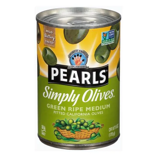 Canned Green Olives