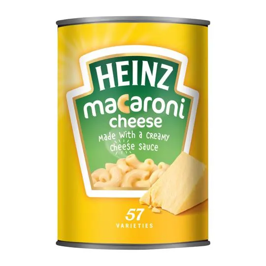 Canned Macaroni and Cheese