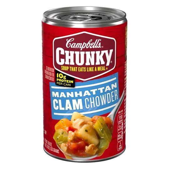 Canned Manhattan Clam Chowder