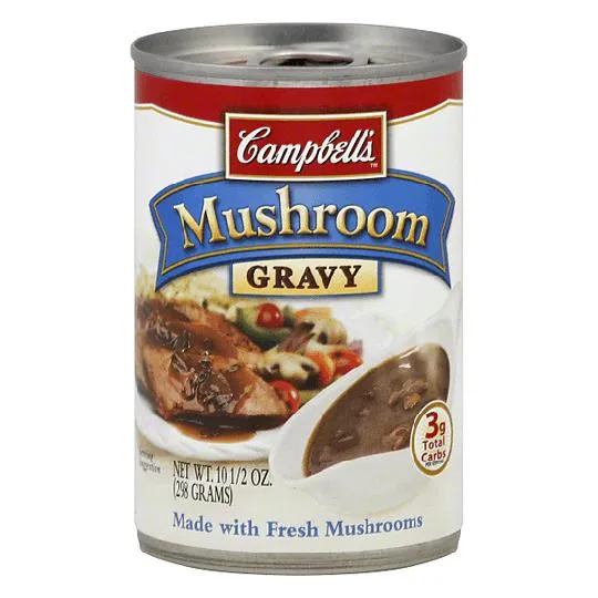 Canned Mushroom Gravy