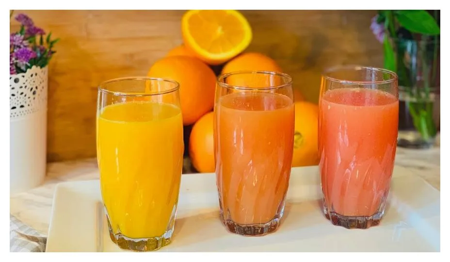 Canned Orange and Grapefruit Juice