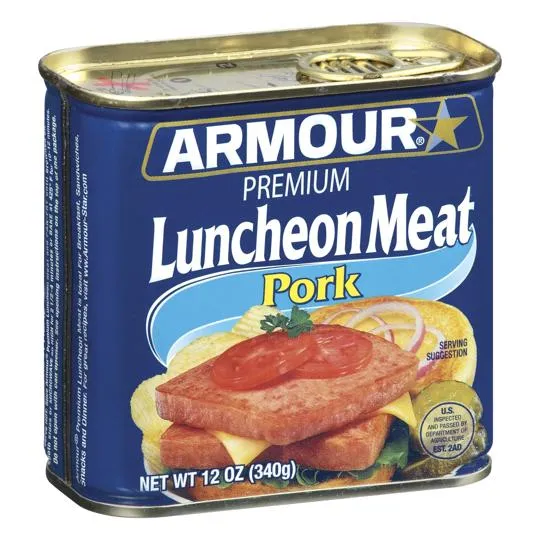 Canned Pork Luncheon Meat