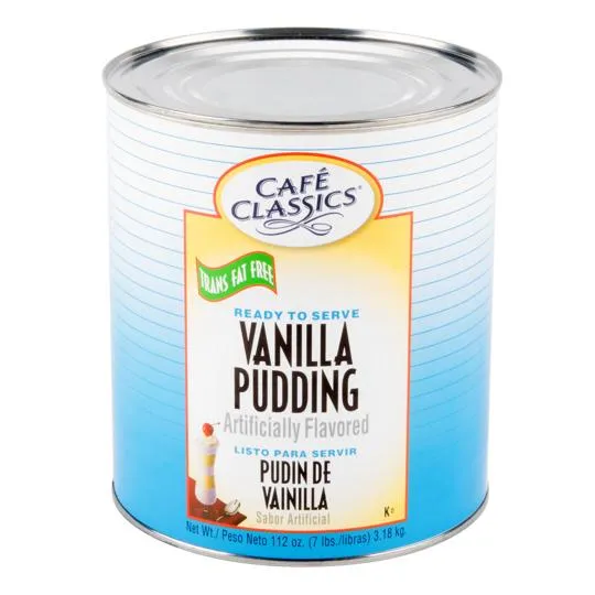 Canned Vanilla Pudding