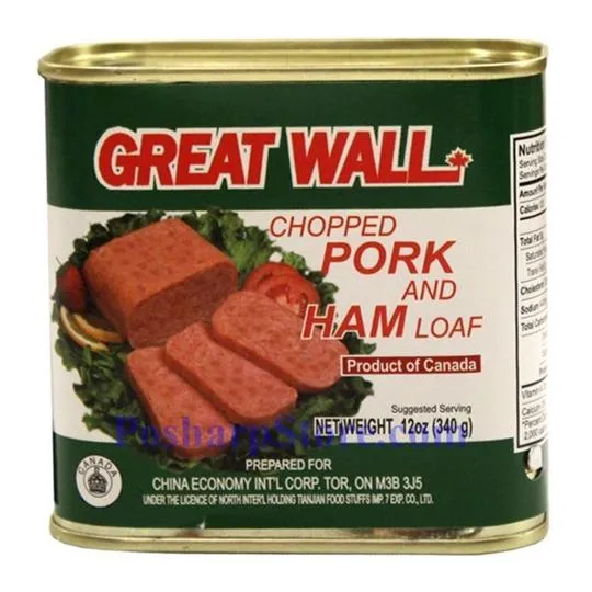 Chopped Ham Pork Luncheon Meat