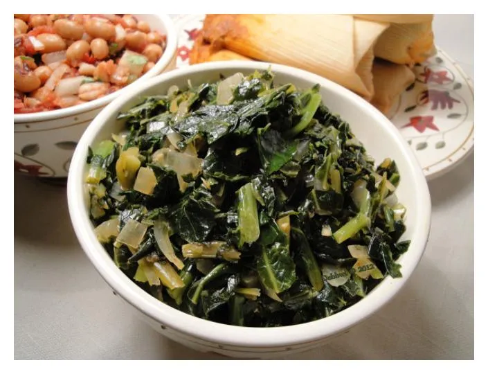 Cooked Collards (From Frozen)