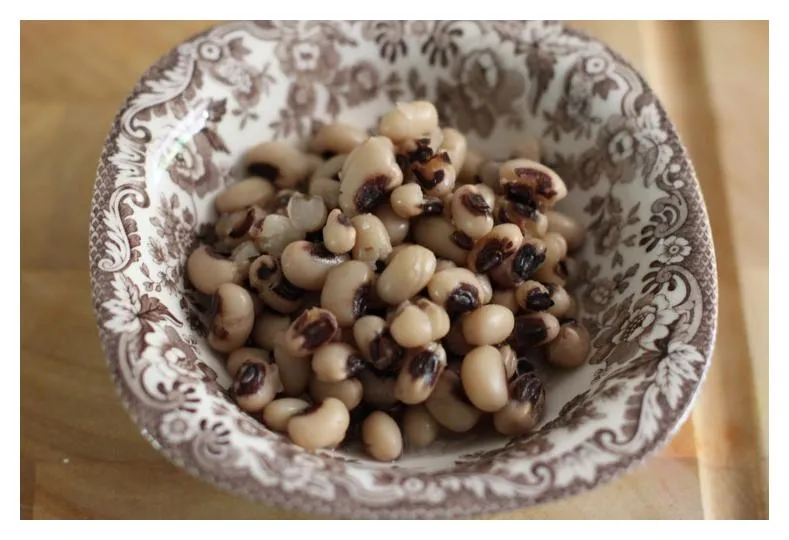 Cooked Drained Dry Pea Beans