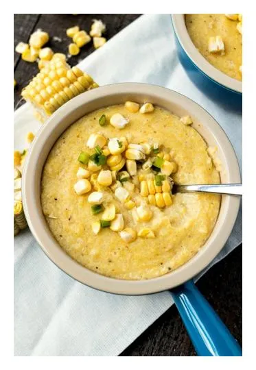 Cooked Instant Corn Grits