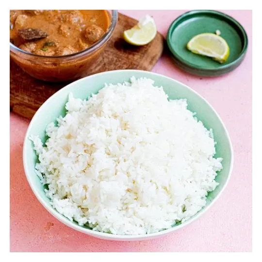 Cooked Parboiled White Rice