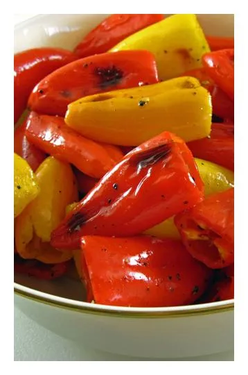 Cooked Red Sweet Peppers