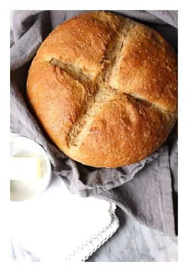 Cracked-Wheat Bread, Toasted