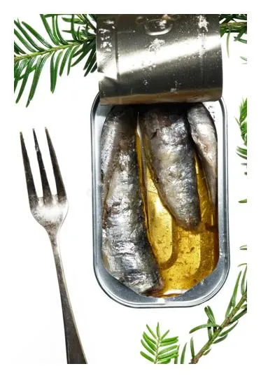 Drained Canned Atlantic Sardines In Oil