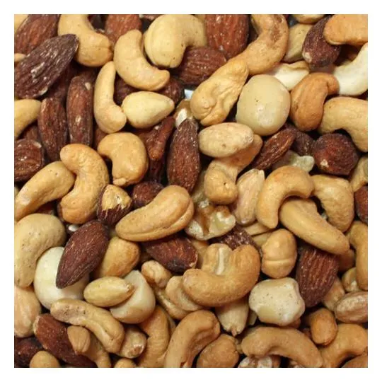 Dry Salted Mixed Nuts With Peanuts