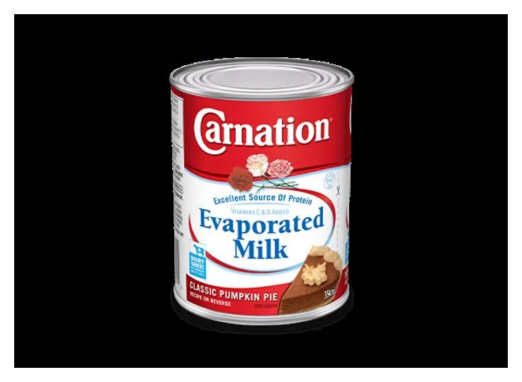 Evaporated Milk, Skim, Canned