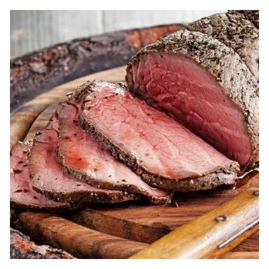 Eye of Round Beef Roast, Lean + Fat