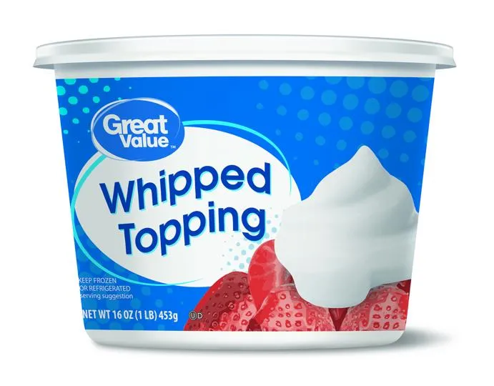 Frozen Imitation Whipped Topping