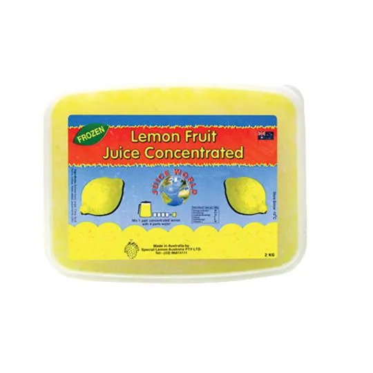 Frozen Single-Strength Lemon Juice