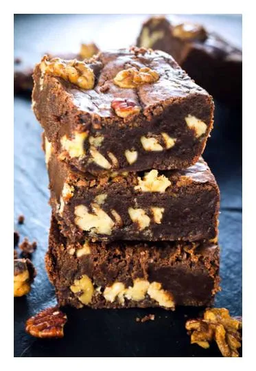 Homemade Brownies With Nuts