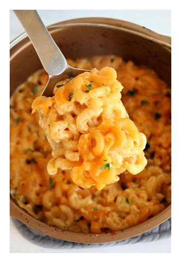 Hot Tender Cooked Macaroni