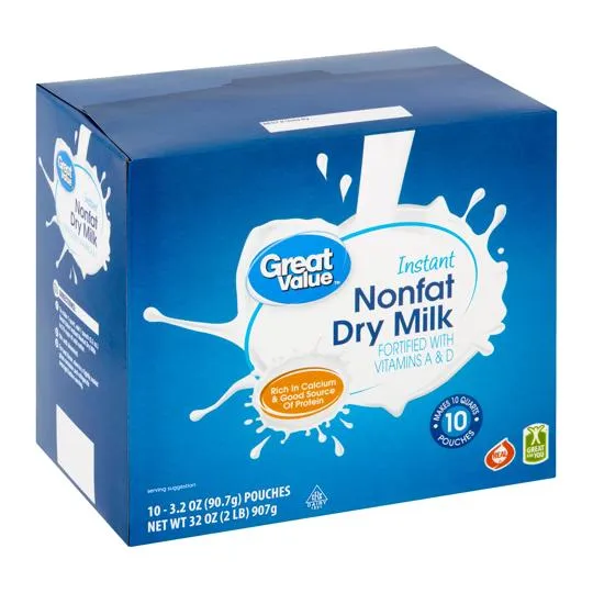 Instantized Nonfat Dry Milk