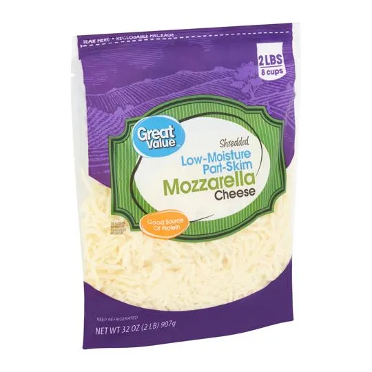 Low Moisture Skim Mozzarella Cheese