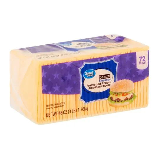 Pasteurized Processed American Cheese