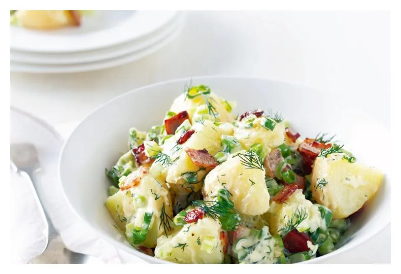 Potato Salad Made With Mayonnaise