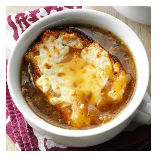 Prepared Dehydrated Onion Soup