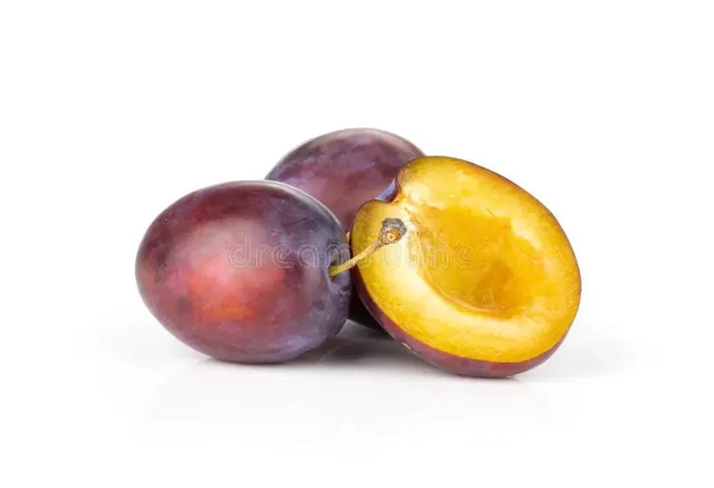 Raw 2-1/8-Inch Diameter Plums