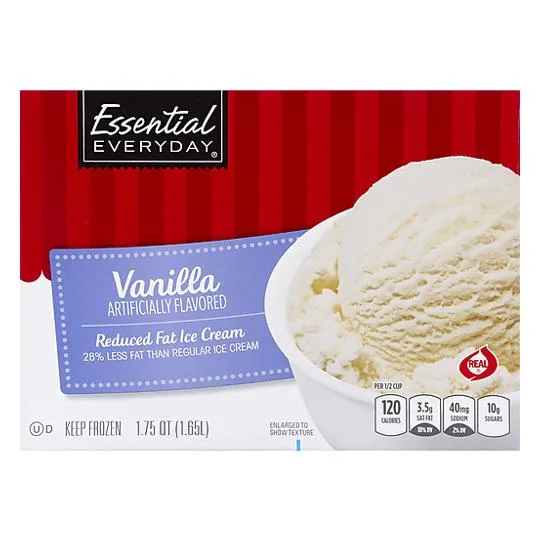 Regular Vanilla Ice Cream (11% Fat)