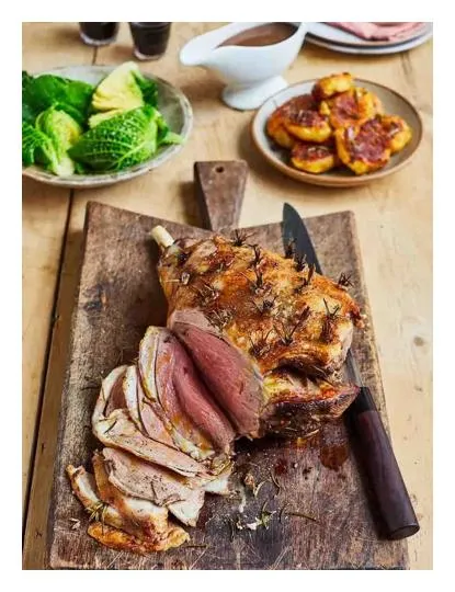 Roasted Lamb Leg (Lean Only)