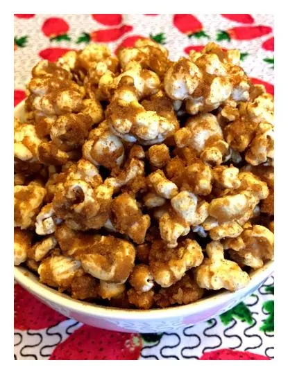 Sugar Syrup Coated Popcorn