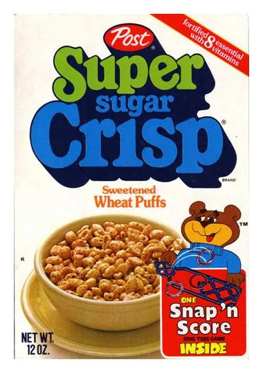 Super Sugar Crisp Cereal