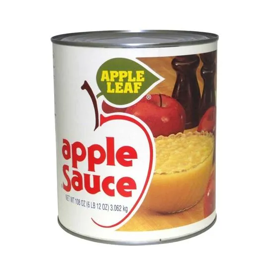 Sweetened Canned Applesauce