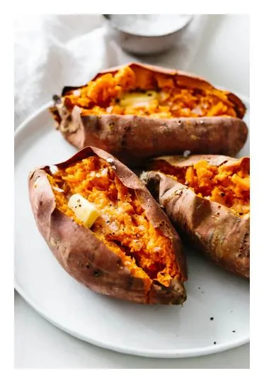 Sweetpotatoes, Baked & Peeled