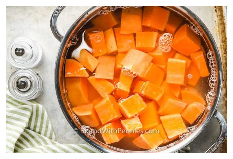 Sweetpotatoes, Boiled without Peel