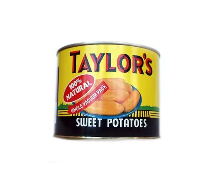 Sweetpotatoes, Canned, Vacuum Packed