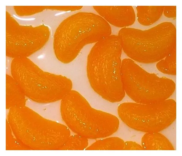 Tangerines, Canned in Light Syrup