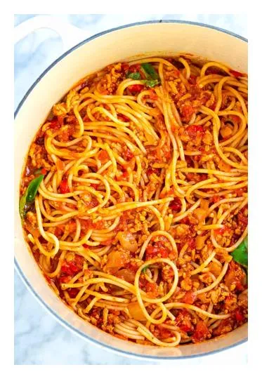 Tender Cooked Spaghetti