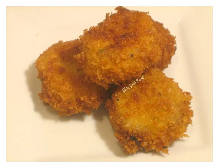 Turkey Patties, Breaded, Battered & Fried