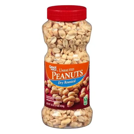 Unsalted Oil Roasted Peanuts