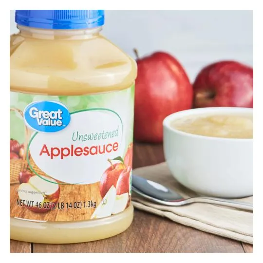 Unsweetened Canned Applesauce