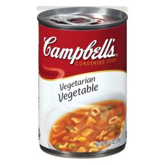 Vegetarian Soup, Canned